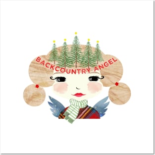 Christmas Angel Abigail--Backcountry Angel Posters and Art